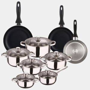 Conjunto de panelas Well Home de 12 peças + 3 panelas