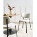 Beliani Conjunto de 2 sillas de comedor Bronte Beliani Conjunto de 2 sillas de comedor Bronte Beige