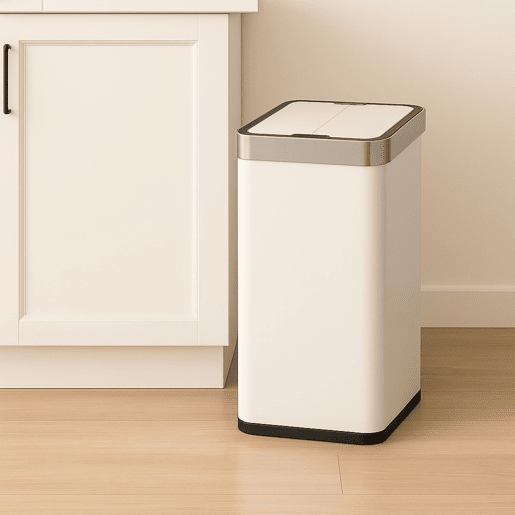 Bem-vindo à casa com sensor automático de abertura de asa de lixo Bem-vindo à casa com sensor automático de abertura de asa de lixo