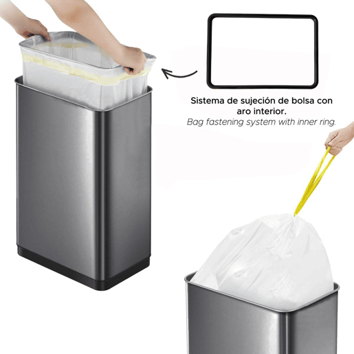 Bem-vindo à casa com sensor automático de abertura de asa de lixo Bem-vindo à casa com sensor automático de abertura de asa de lixo