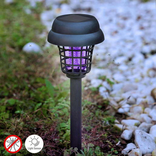 Lâmpada Solar Antimosquitos para Jardim InnovaGoods 4 Unidades
