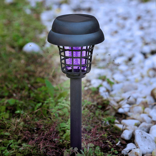 Lâmpada Solar Antimosquitos para Jardim InnovaGoods 4 Unidades