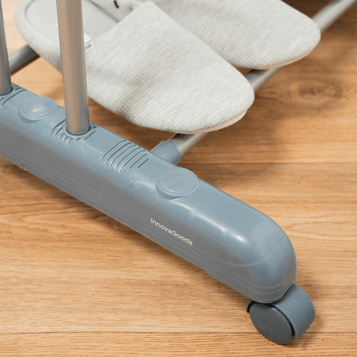 Pack Estendal Dobrável Vertical com Rodas e Dobrador de Roupa InnovaGoods