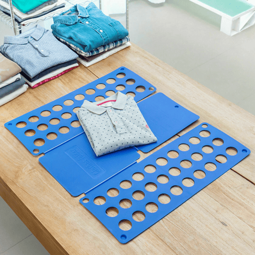Pack Estendal Dobrável Vertical com Rodas e Dobrador de Roupa InnovaGoods
