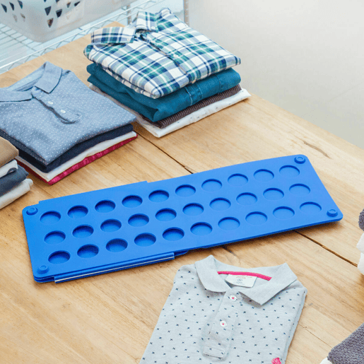 Pack Estendal Dobrável Vertical com Rodas e Dobrador de Roupa InnovaGoods