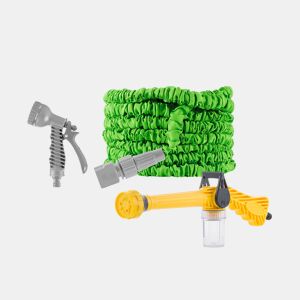 Pack Pistola de Água de Alta Pressão 8 em 1 com Tanque e Mangueira de Jardim Extensível InnovaGoods