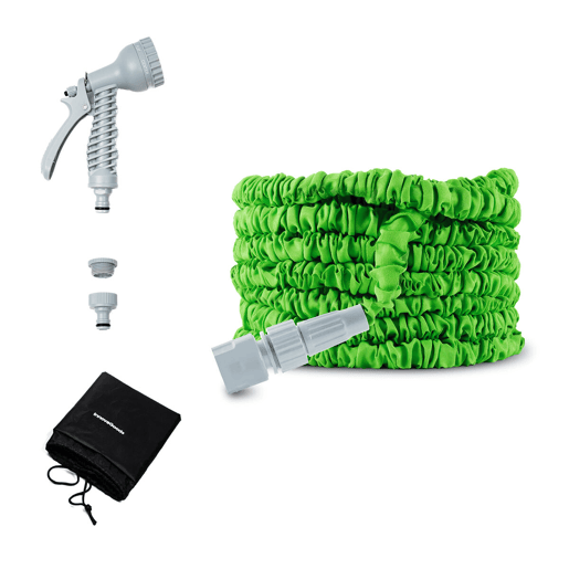 Pack Pistola de Água de Alta Pressão 8 em 1 com Tanque e Mangueira de Jardim Extensível InnovaGoods