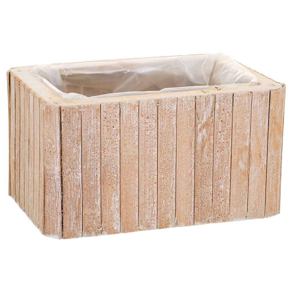 Cesto Rectangular de madera