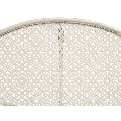 Mesa bistrô JUINA 80 cm 36 cm Metal Creme claro Mesa bistrô JUINA 80 cm 36 cm Metal Creme claro