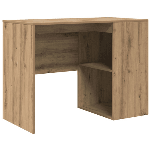 2pcs Secretária de canto - Mesa de computador carvalho artisiano 102 x 50 x 75 cm