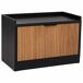 Banqueta zapatero de madera y metal 80 Banqueta zapatero de madera y metal 80 Negro