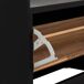 Banqueta zapatero de madera y metal 80 Banqueta zapatero de madera y metal 80 Negro