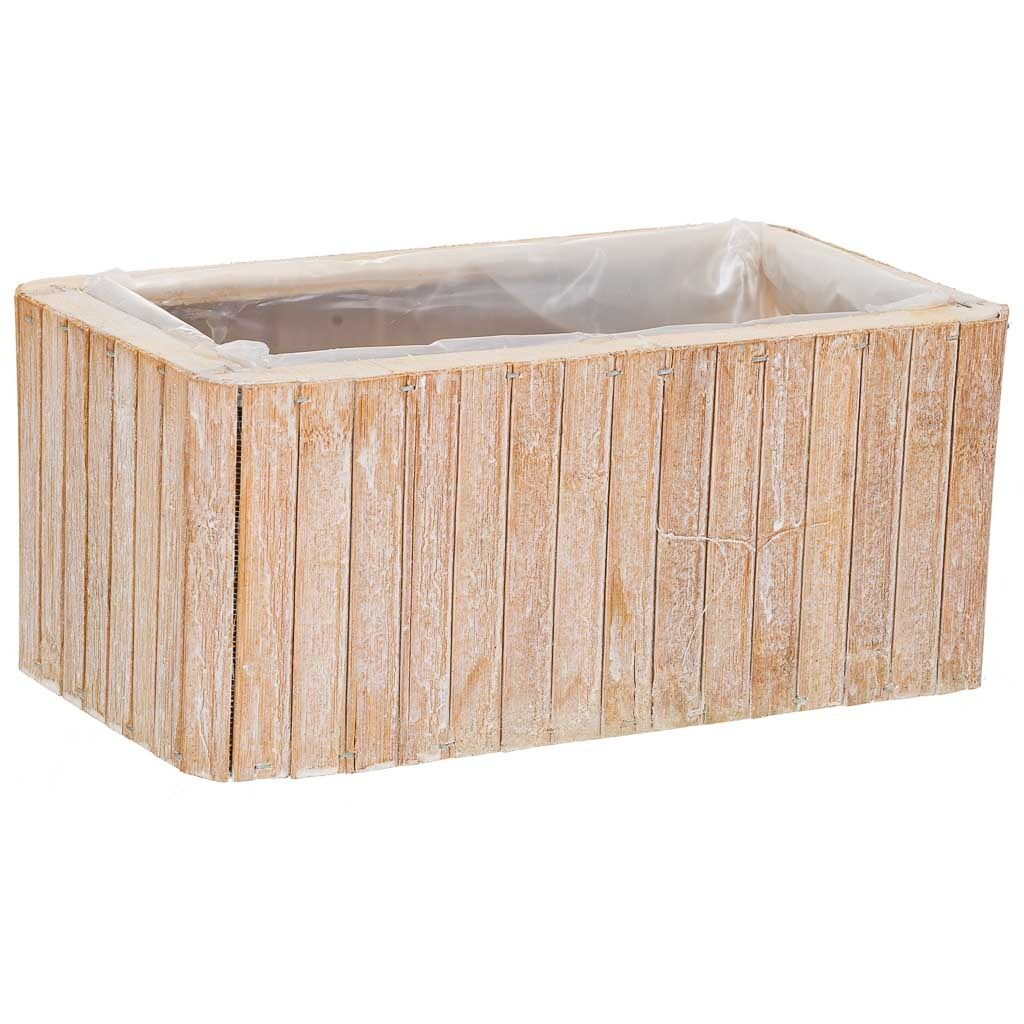 Cesto Rectangular de madera