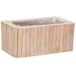 Cesto Rectangular de madera Cesto Rectangular de madera Marrón