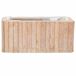 Cesto Rectangular de madera Cesto Rectangular de madera Marrón