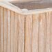 Cesto Rectangular de madera Cesto Rectangular de madera Marrón