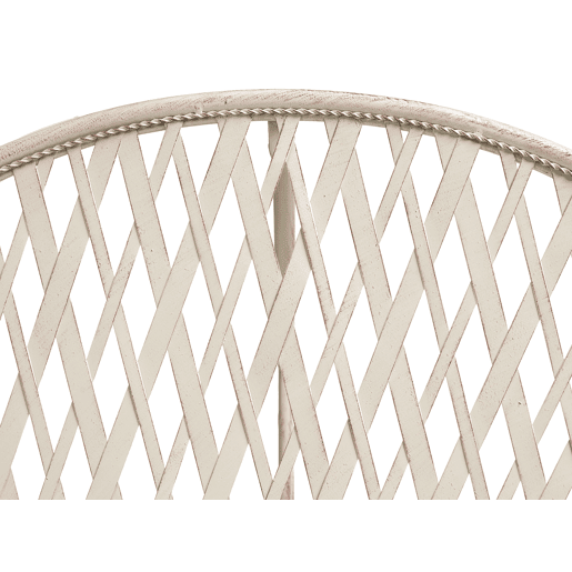 Mesa bistrô YAVIZA 80 cm 36 cm Metal Creme claro Mesa bistrô YAVIZA 80 cm 36 cm Metal Creme claro