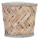 Cesto redondo de madera Cesto redondo de madera Marron