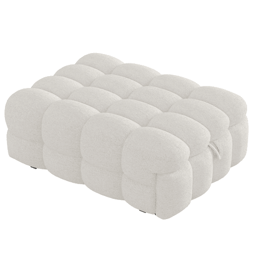Sofá-cama 90x200 cm - 2 em 1, com apoio para os pés, sofá extensível, cama individual, tecido de veludo - Bege