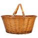 Cesta de mimbre asa abatible Cesta de mimbre asa abatible Marron