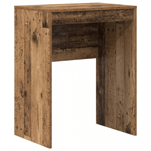 Secretária Escrivaninha de computador - com Armazenamento 2 pcs Madeira Antiga 45.5 x 34 x 127 cm Secretária Escrivaninha de computador - com Armazenamento 2 pcs Madeira Antiga 45.5 x 34 x 127 cm