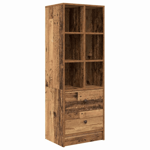 Secretária Escrivaninha de computador - com Armazenamento 2 pcs Madeira Antiga 45.5 x 34 x 127 cm Secretária Escrivaninha de computador - com Armazenamento 2 pcs Madeira Antiga 45.5 x 34 x 127 cm