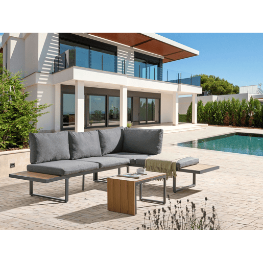 Beliani Conjunto lounge PIENZA Beliani Conjunto lounge PIENZA