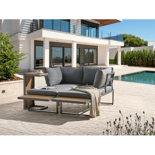 Beliani Conjunto lounge PIENZA Beliani Conjunto lounge PIENZA