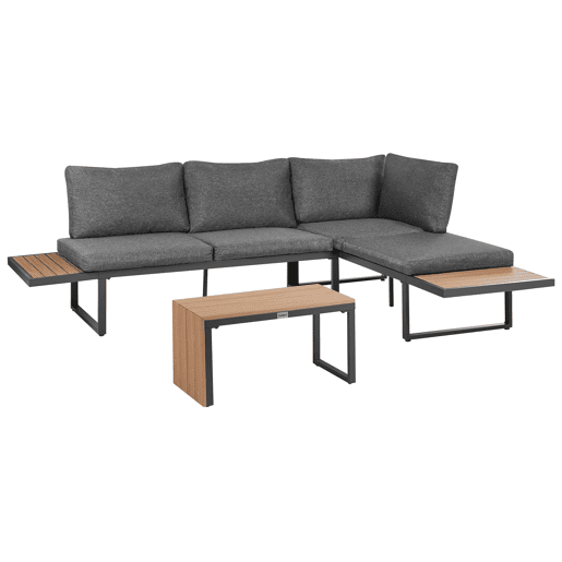 Beliani Conjunto lounge PIENZA Beliani Conjunto lounge PIENZA