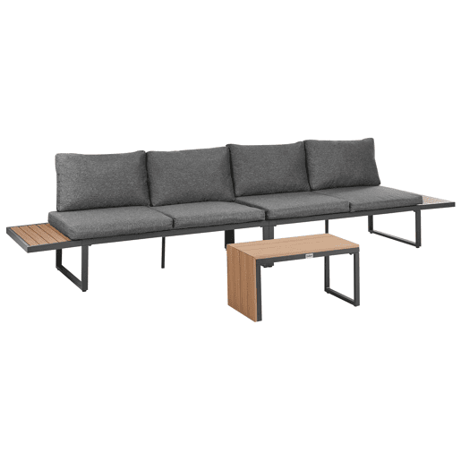 Beliani Conjunto lounge PIENZA Beliani Conjunto lounge PIENZA