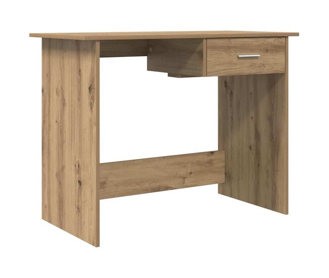 Escritorio - mesa de ordenador roble artisan 100 x 50 x 76 cm madera contrachapada