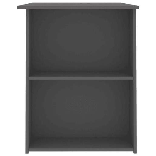 Secretária Escrivaninha de computador - 110x60x73 cm contraplacado cinzento Secretária Escrivaninha de computador - 110x60x73 cm contraplacado cinzento
