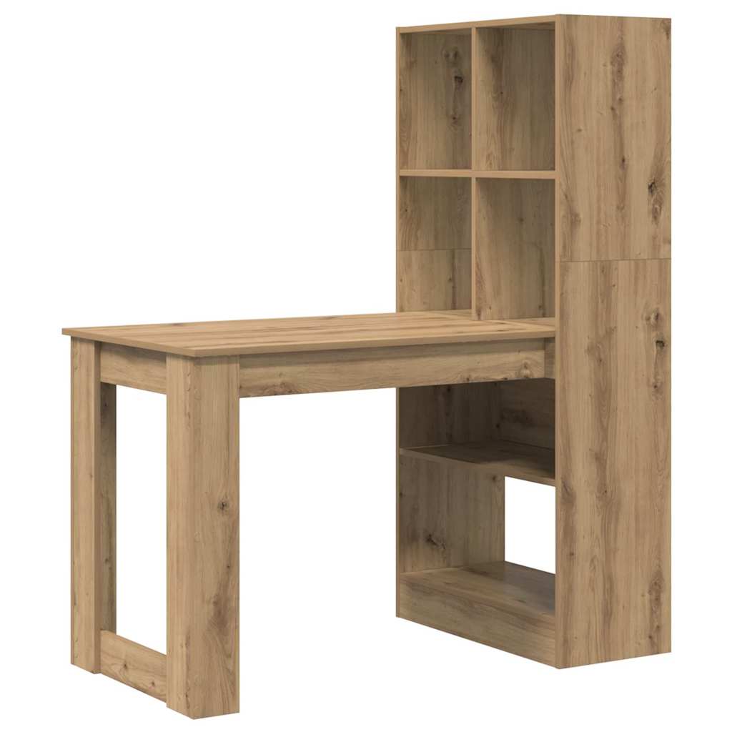 Escritorio - Mesa de Ordenador 122x67 Roble Artisan