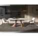 ANGEL CERDA Mesa comedor ovalada barril mármol porcelánico y nogal 200x90 ANGEL CERDA Mesa comedor ovalada barril mármol porcelánico y nogal 200x90 Nogal