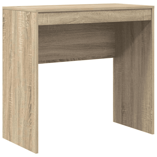 Secretária Escrivaninha de computador - com Armazenamento 2 pcs Carvalho Sonoma 80 x 40 x 76 cm