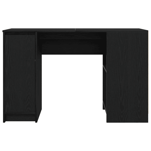 Secretária Escrivaninha de computador - 120x42x76 cm derivados de madeira cor carvalho preto