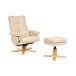 Beliani Sillón reclinable EPSE Beliani Sillón reclinable EPSE Beige