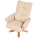 Beliani Sillón reclinable EPSE Beliani Sillón reclinable EPSE Beige