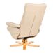 Beliani Sillón reclinable EPSE Beliani Sillón reclinable EPSE Beige