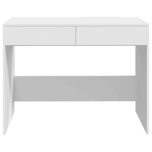Secretária Escrivaninha de computador - 101x50x76,5 cm derivados de madeira branco
