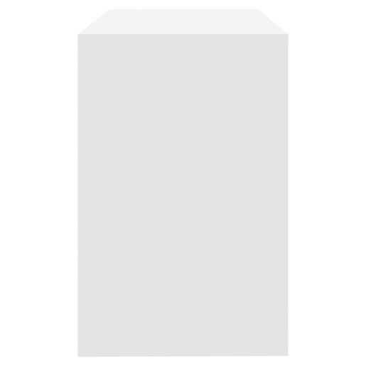 Secretária Escrivaninha de computador - 101x50x76,5 cm derivados de madeira branco