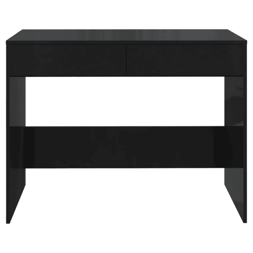 Secretária Escrivaninha de computador - 101x50x76,5 cm derivados de madeira preto