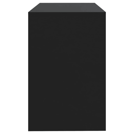 Secretária Escrivaninha de computador - 101x50x76,5 cm derivados de madeira preto