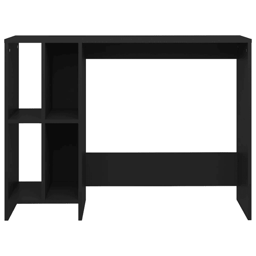 Secretária Escrivaninha de computador - 102,5x35x75 cm derivados de madeira preto