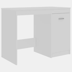 Secretária Escrivaninha de computador - 100x50x76 cm derivados de madeira branco