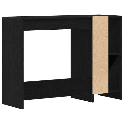 Secretária Escrivaninha de computador - Carvalho Preto 102.5 x 35 x 75 cm Madeira processada
