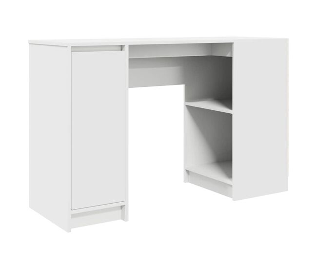 Escritorio - mesa de ordenador blanco 120x42x76 cm madera de ingeniería