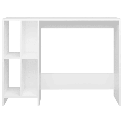 Secretária Escrivaninha de computador - 102,5x35x75 cm derivados de madeira branco