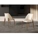 ANGEL CERDA Silla polipiel crema ANGEL CERDA Silla polipiel crema Nogal