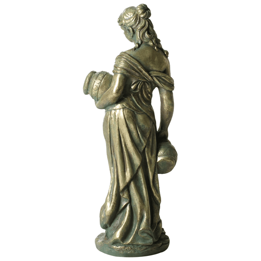 Figura decorativa de jardim TRYPOLIS Mulher Verde